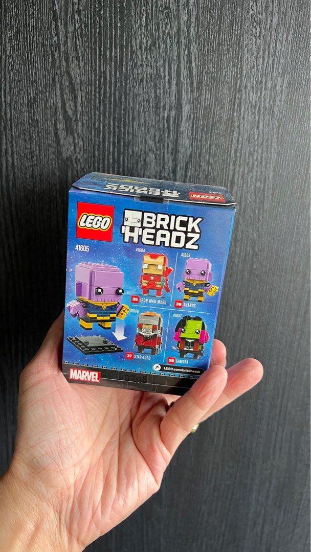 Thanos lego brickheadz sale