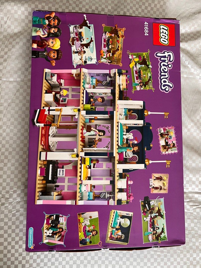 LEGO Friends 41684 Grand Hotel in the town of Heartlake