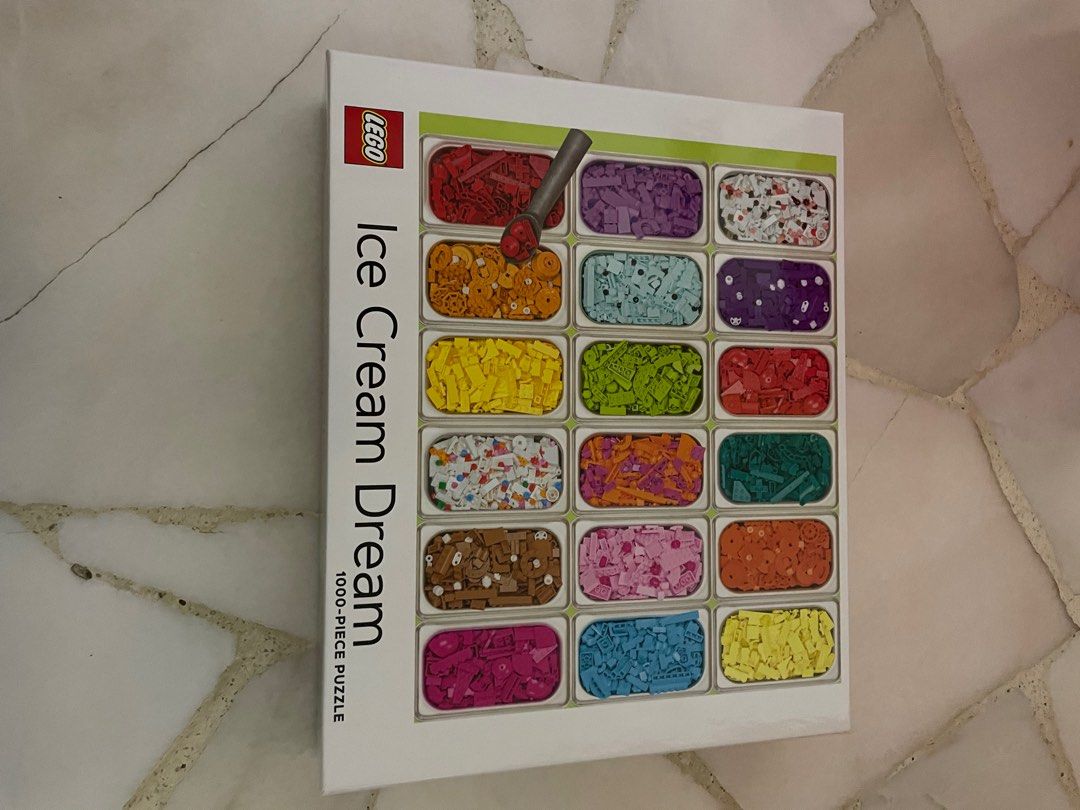 LEGO Ice Cream Puzzle Hobbies Toys Toys Games on Carousell
