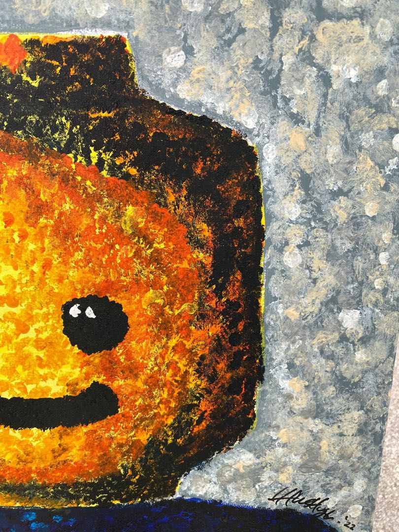 Lego best sale man painting