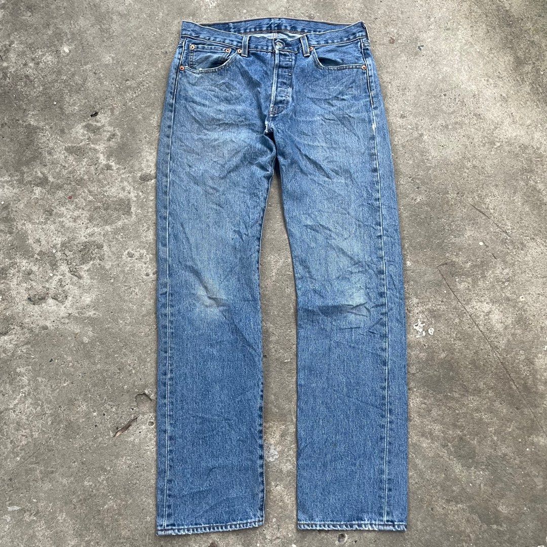 Levis 501 Button Fly, Men's Fashion, Bottoms, Jeans on Carousell