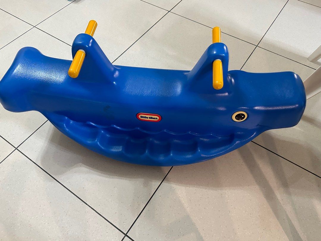 Little Tikes Whale Teeter Totter Blue (1 Pack), Babies & Kids, Infant