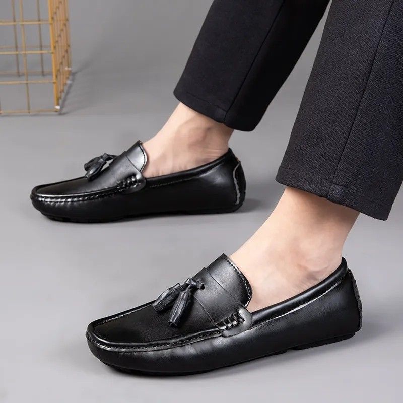 Casual discount leather loafers