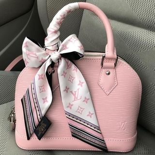 Louis Vuitton Alma Bb Vernis Rose Velours, Luxury, Bags & Wallets on  Carousell