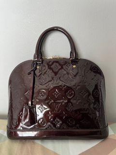 Louis Vuitton LV Bag M53152 Alma BB Brown Monogram & LV Charm