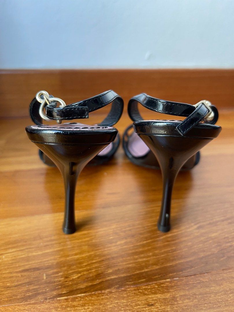 Louis vuitton strap best sale heels