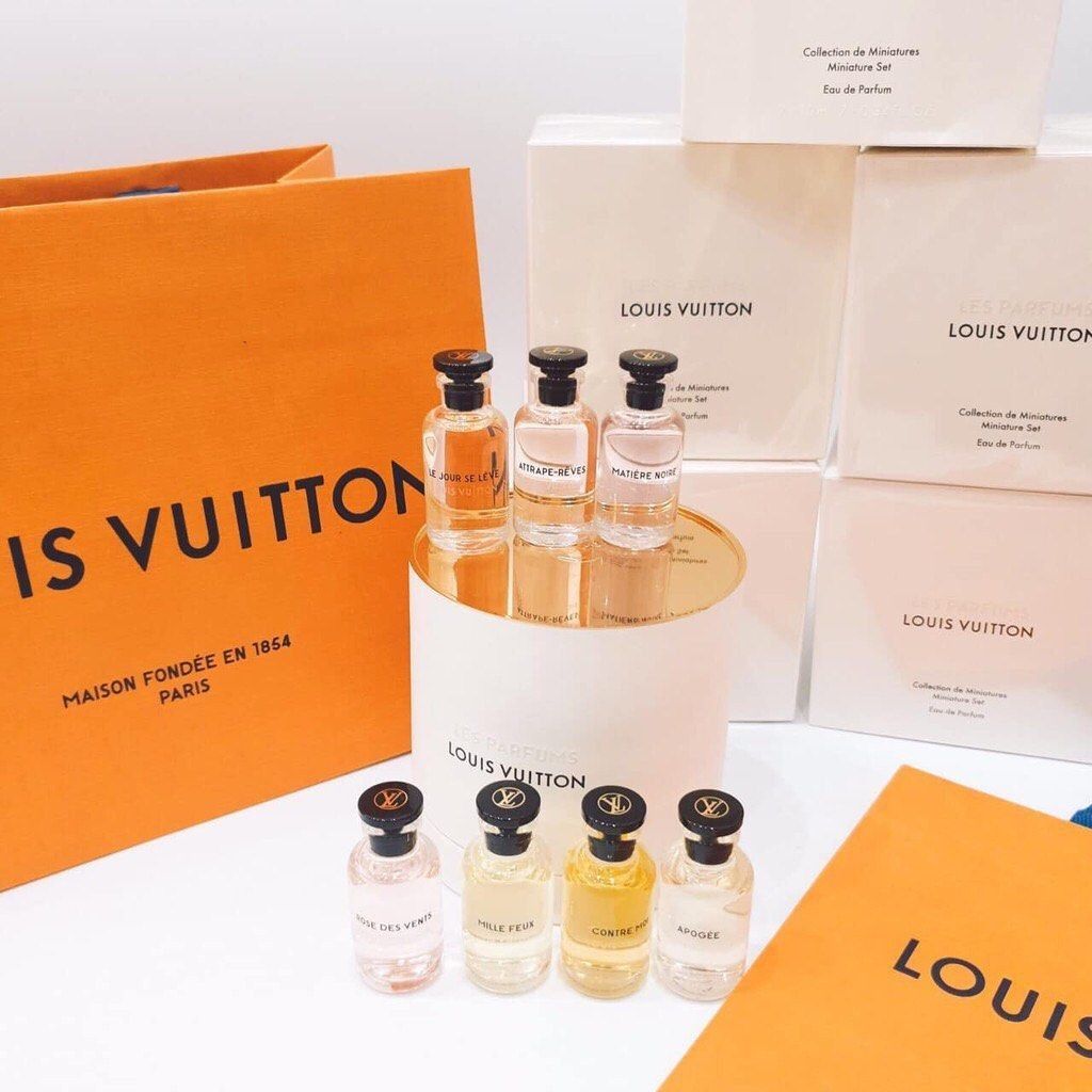 Lv perfume miniature gift set, Beauty & Personal Care, Fragrance