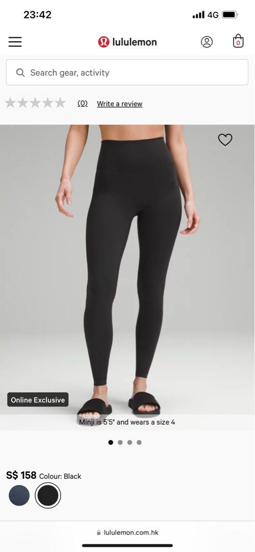 Lululemon align pants black