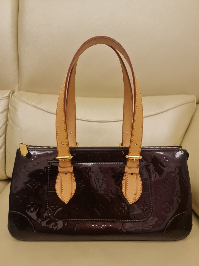 LV Vernis Leather Rosewood Avenue, Luxury, Bags & Wallets on Carousell