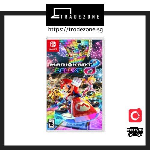  Mario Kart 8 Deluxe (Nintendo Switch) (European Version) :  Video Games