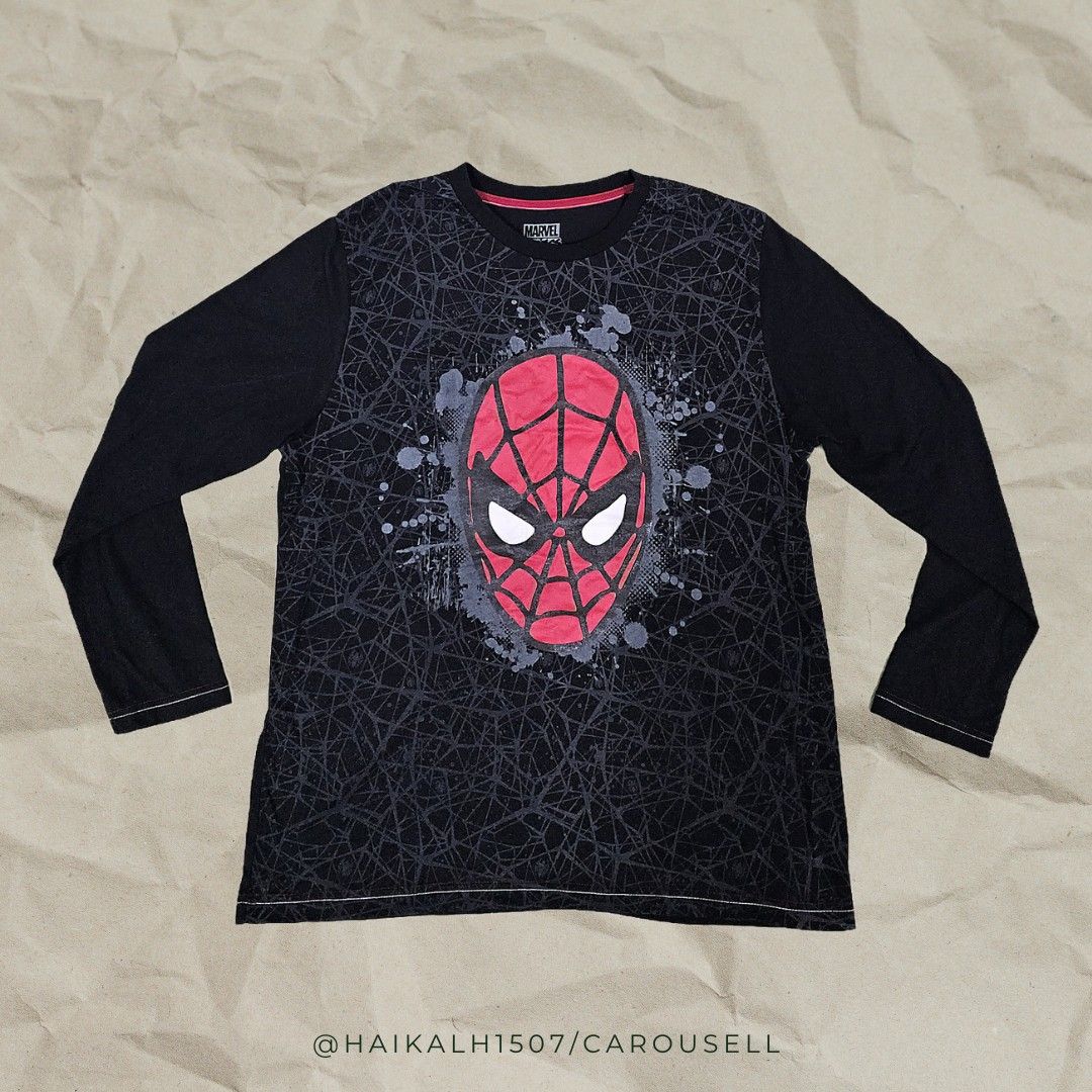 Vans spiderman shirt new arrivals