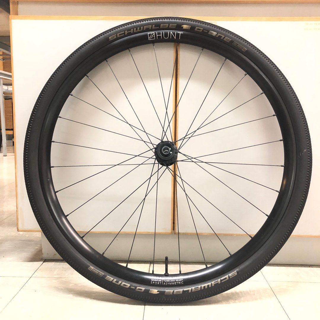 Mason x hunt 650b adventure sport disc wheelset top