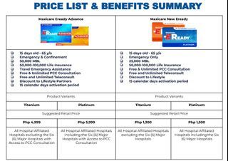 Maxicare EReady Prepaid