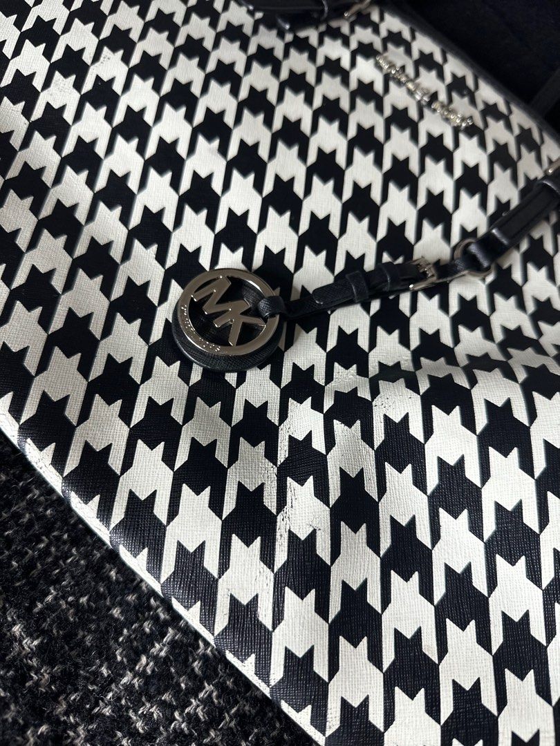 Michael kors discount houndstooth purse