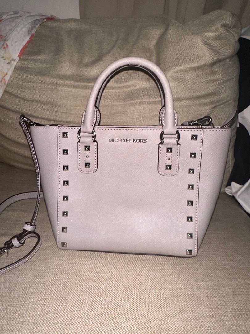 Michael Kors Sandrine Stud Crossbody Bag (authentic), Women's Fashion, Bags  & Wallets, Cross-body Bags on Carousell