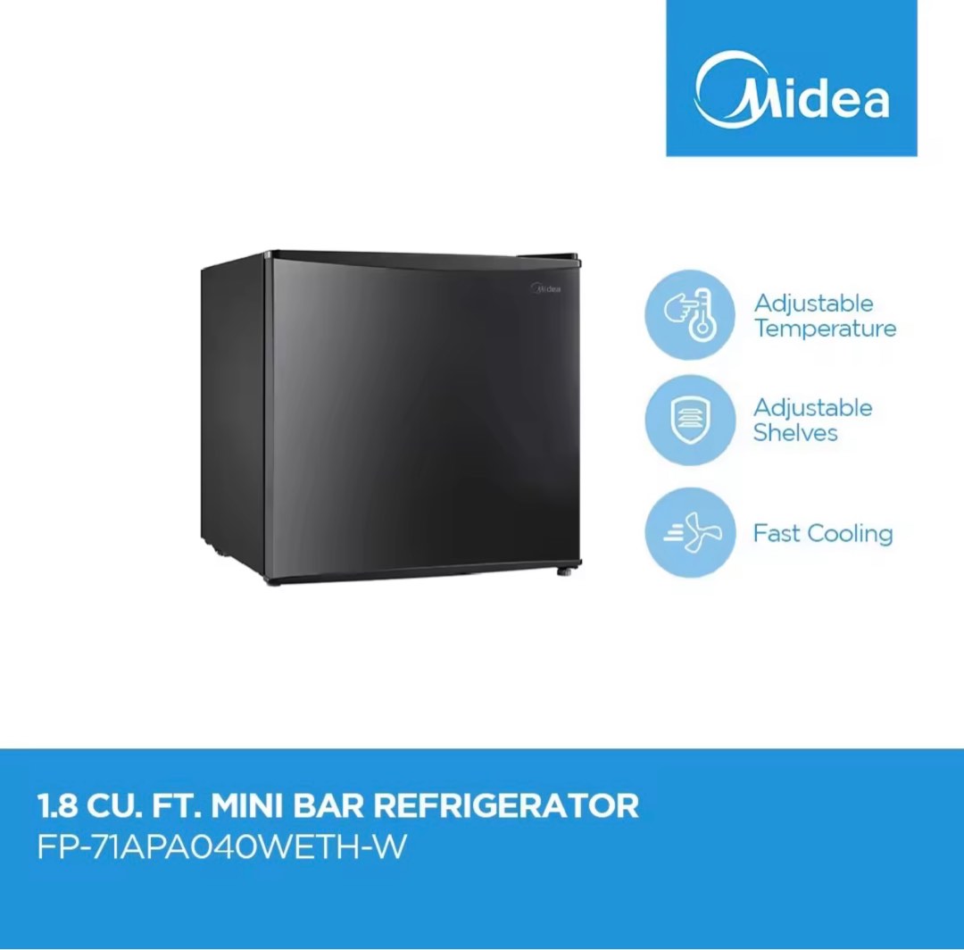 Midea Mini Bar Refrigerator (FP20RSR050LMNVTI), TV & Home Appliances