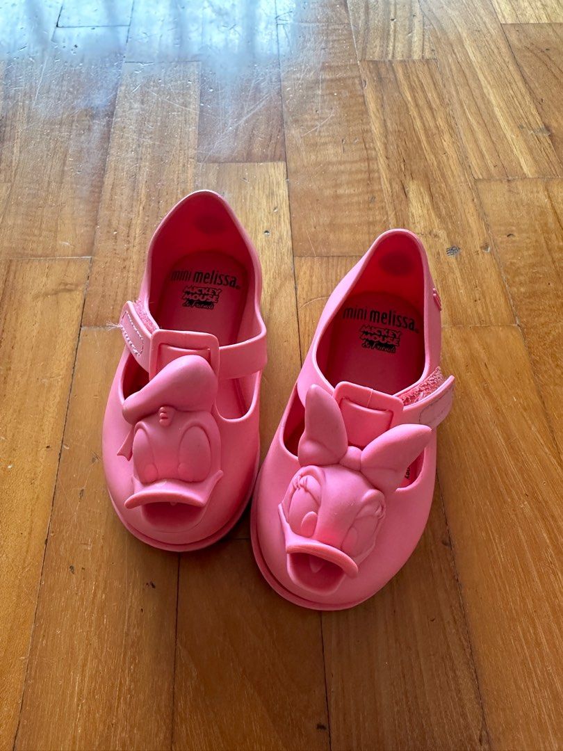 Jelly Shoes Mini Melissa Red Minnie Mouse Toddler Girls Minnie