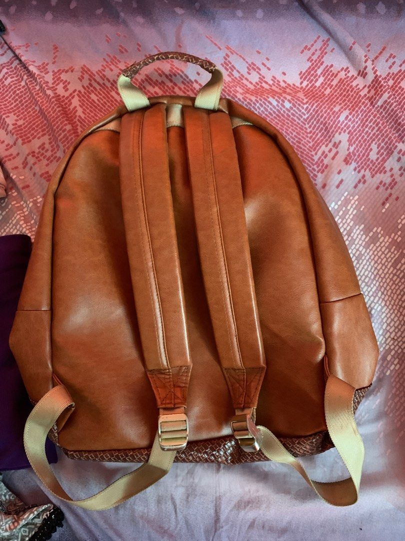 Mi pac leather clearance backpack