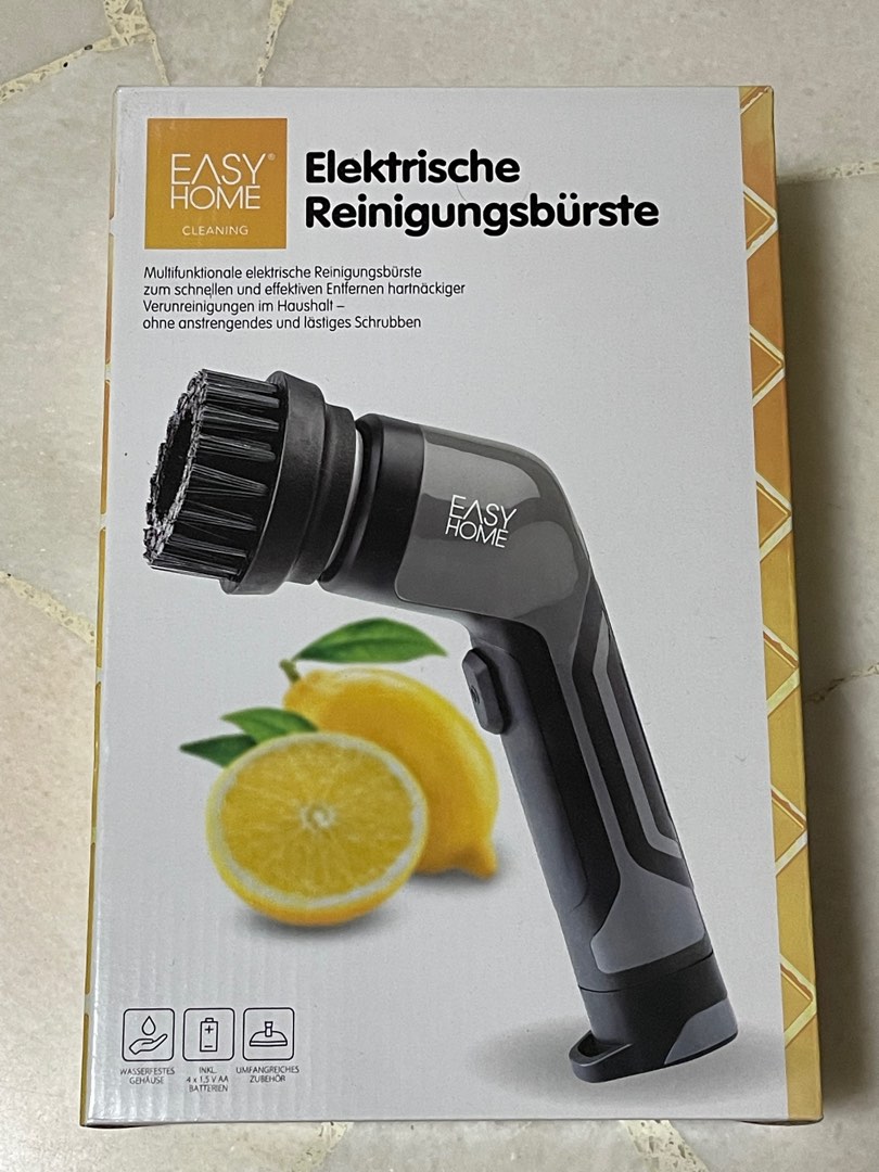 Motorised cleaning brush, Furniture & Home Living, Bathroom & Kitchen ...