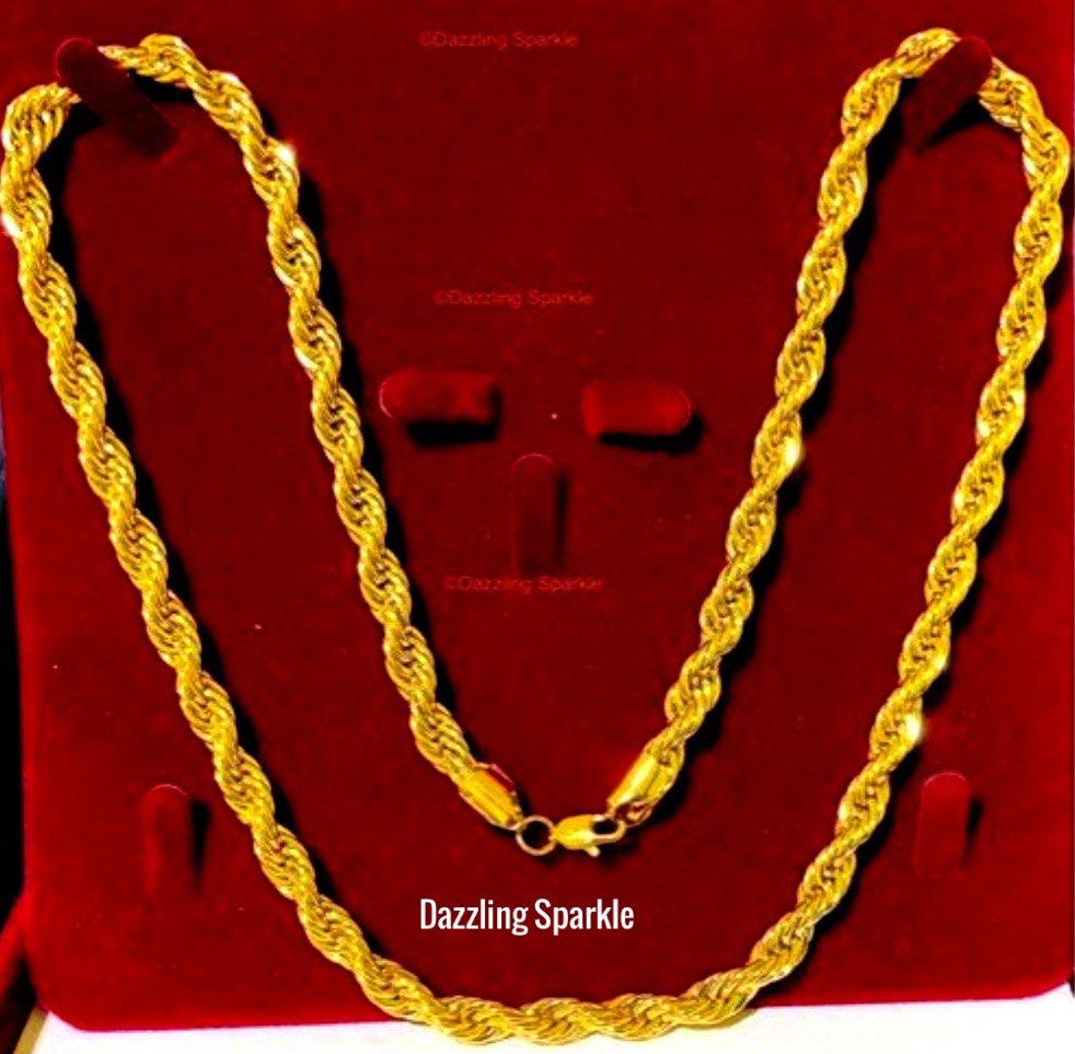 FINE JEWELRY Mens Inch 10K Gold Link Necklace | Westland Mall