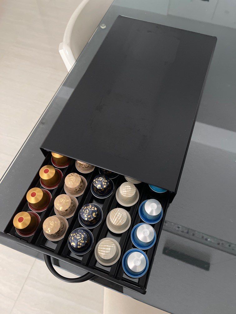 Nespresso original capsules drawer (exclude capsules), Furniture & Home ...