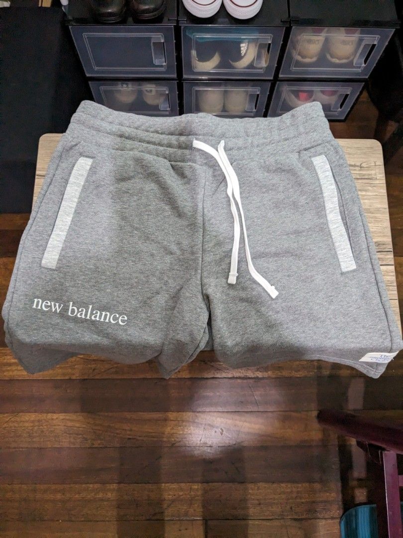 New Balance sweat shorts Men s Fashion Bottoms Shorts on Carousell