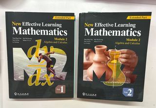 New effective learning mathematics module 2 volume 1 ,volume 2