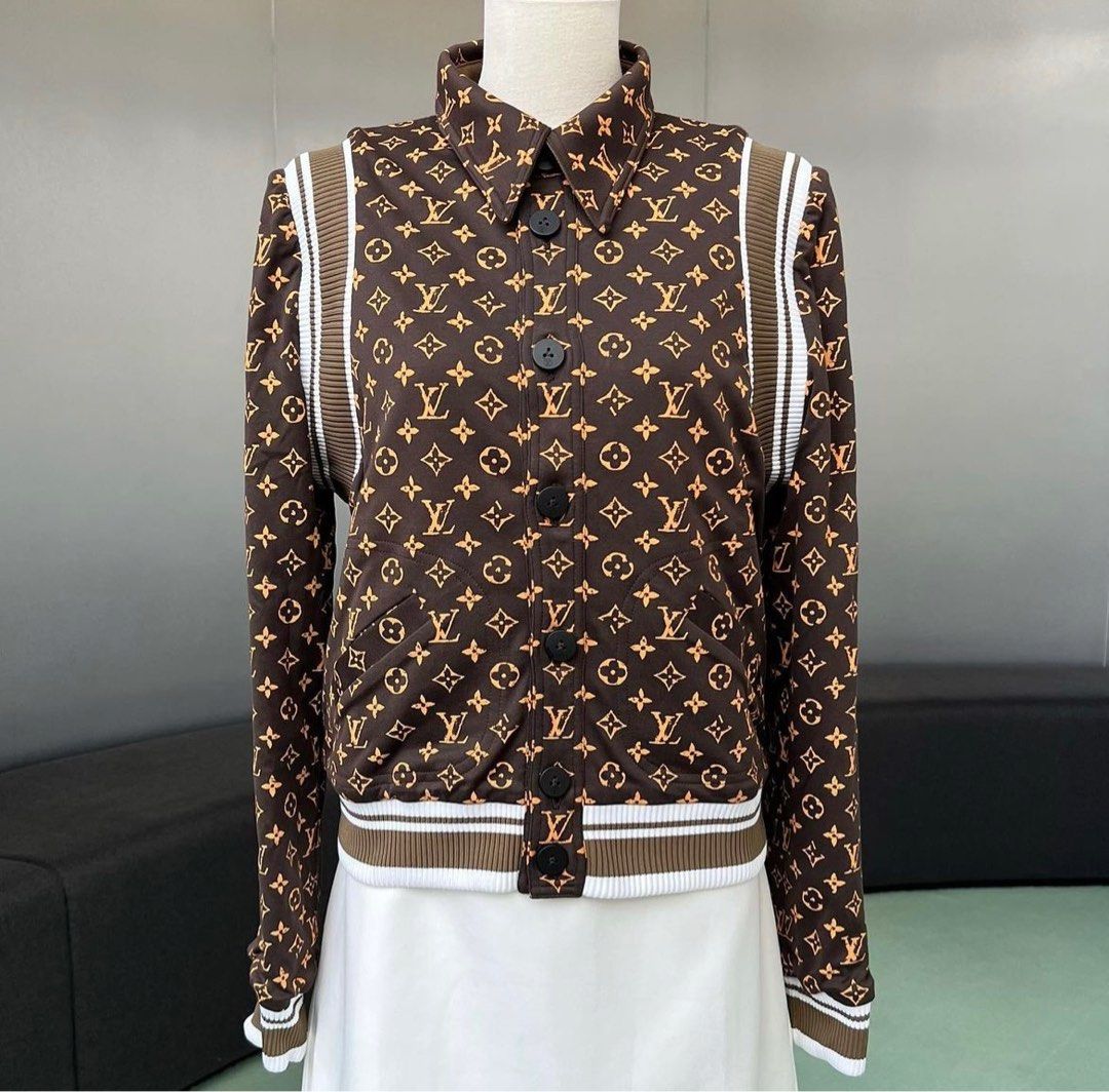 Authentic Louis Vuitton Denim Jacket (Black), Luxury, Apparel on Carousell