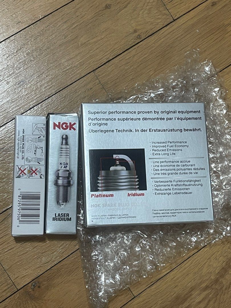 NGK Laser Iridium Spark Plugs for BMW N55, Car Accessories, Accessories
