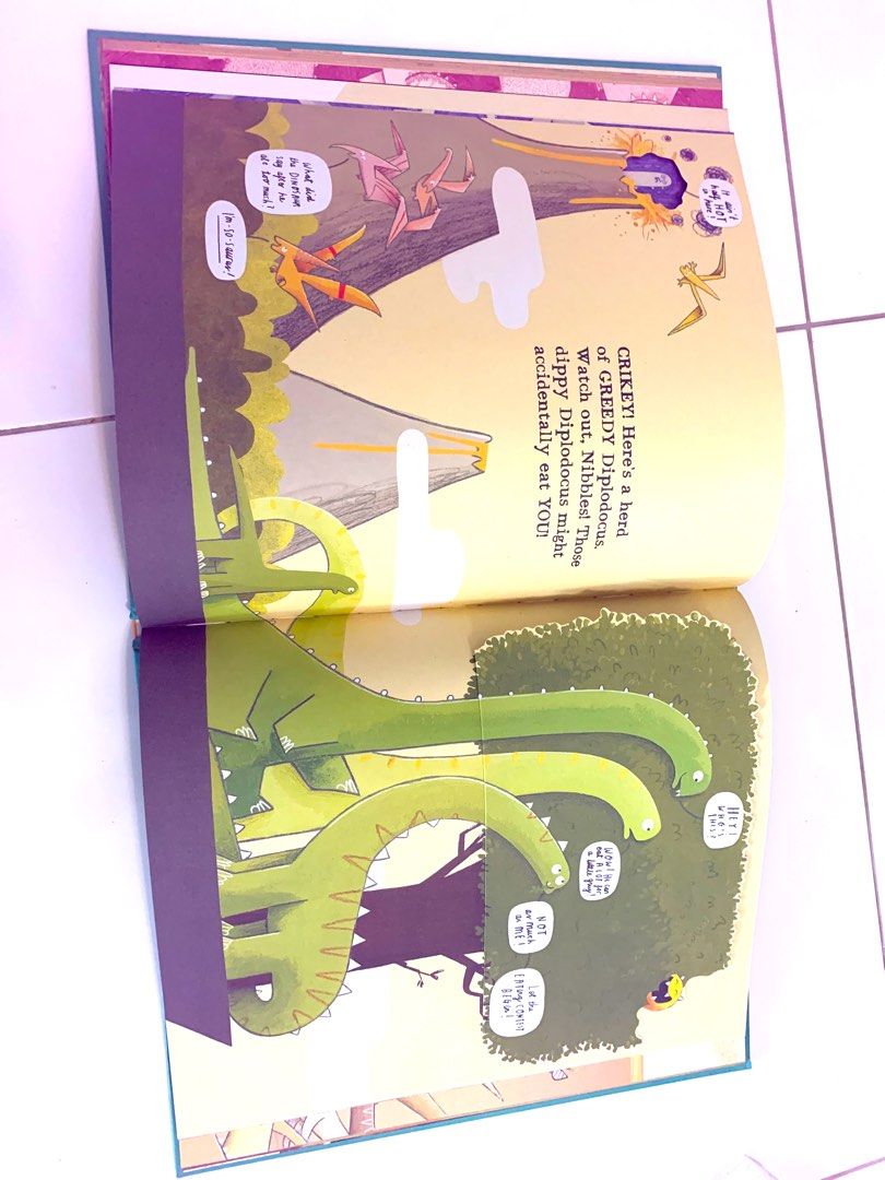 Nibbles The Dinosaur Guide, Hobbies & Toys, Books & Magazines