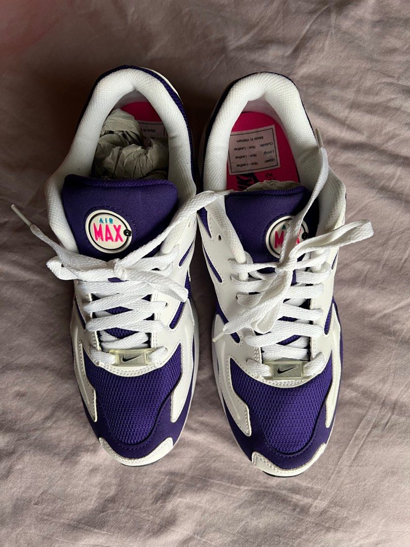 Nike Purple Air Max2 Light US8 Men s Fashion Footwear