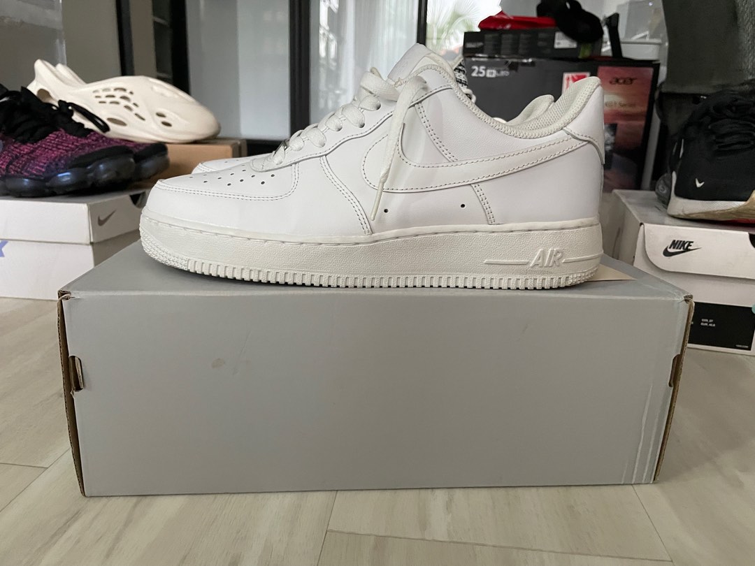 Nike air force 1 ac white sales