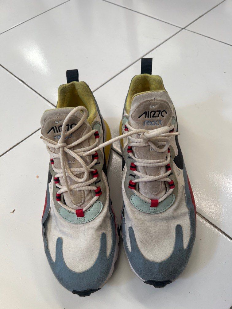 Nike air max 270 react woman 40 Fesyen Wanita Sepatu di Carousell
