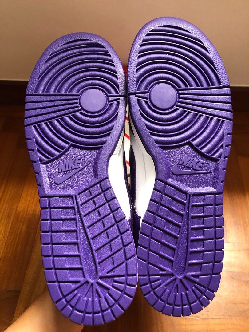 Nike Court Purple Dunk Low US13M Men #39 s Fashion Footwear Sneakers on