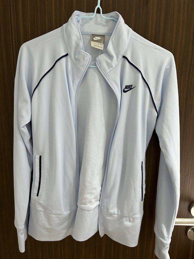 White nike zip discount up jacket women's