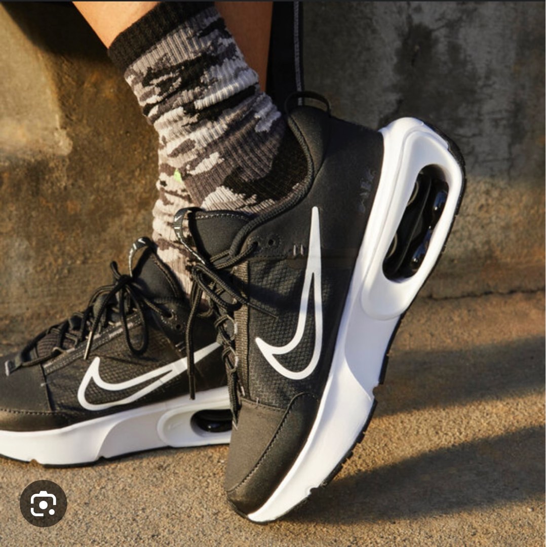 Nike Wmns Air Max INTRLK (DQ2904-001) 女休閒鞋運動經典氣墊梭織黑白