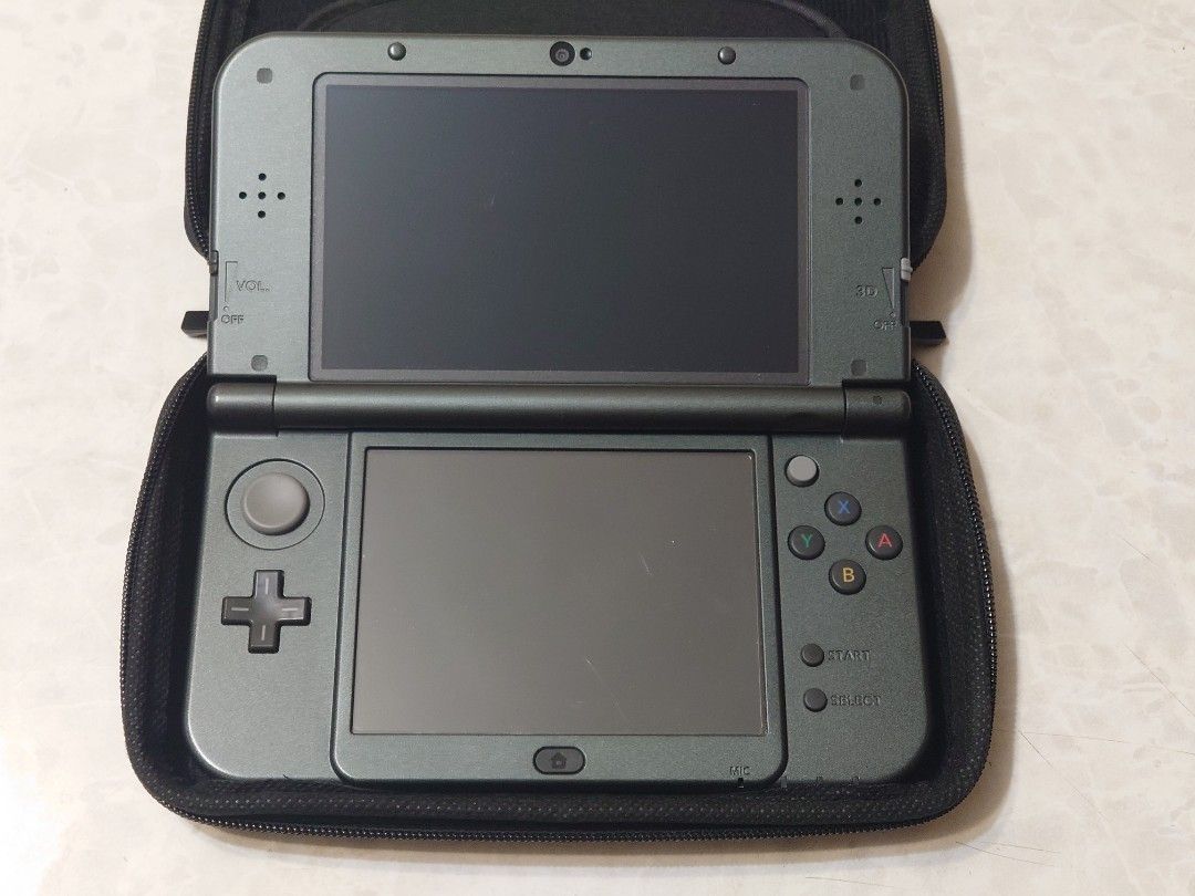 Nintendo 3DS LL 任天堂3DS主機new 3dsll new3dsll 黑色金屬黑日版主機