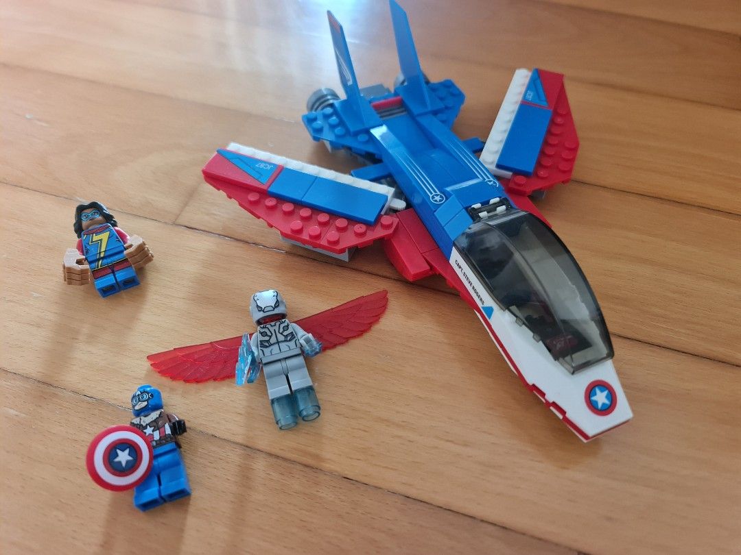 Lego captain america jet outlet