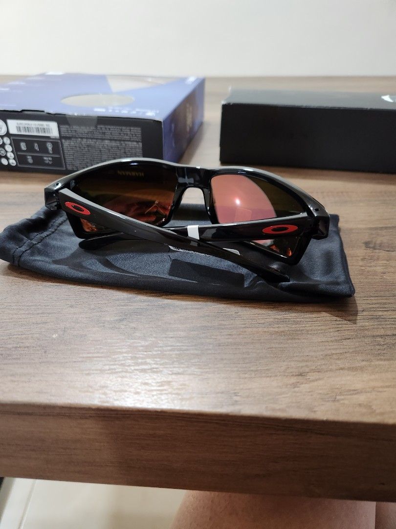 Gibston Prizm Ruby Polarized Lenses, Black Ink Frame Sunglasses