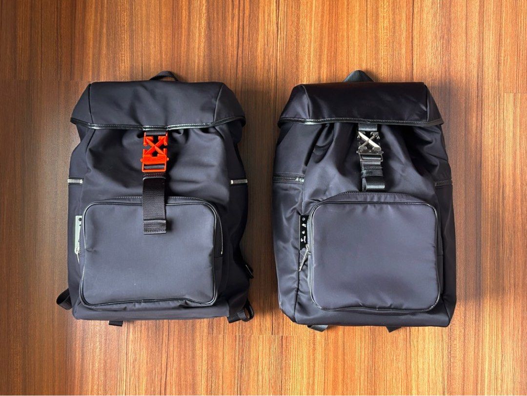 Off-White - Arrow nylon backpack black - The Corner