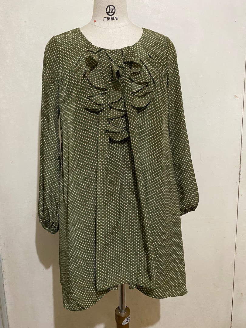 Off-White Military Green Arrows Dress main image 0