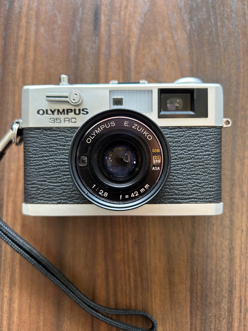 Olympus 35 RC rangefinder film camera, Photography, Cameras on Carousell