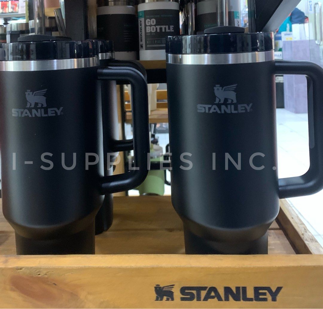 Original Stanley Adventure Quencher H2.0 Flowstate Tumbler 40oz.- Black Tonal (Category: Water Bottles & Tumblers) located in Cebu City. Submitted by isuppliesinc (Listing ID 1256337699, Image 3). Description: 100% Original Stanley Merchandise Brandnew - Complete with Box SUPERB VACUUM INSULATION The Stanley Quencher H2.0 Flowstate™ Tumbler 30 oz. is built with double-wall vacuum insulation, keeping your beverages hot for 5 hours, cold for 9 hour
