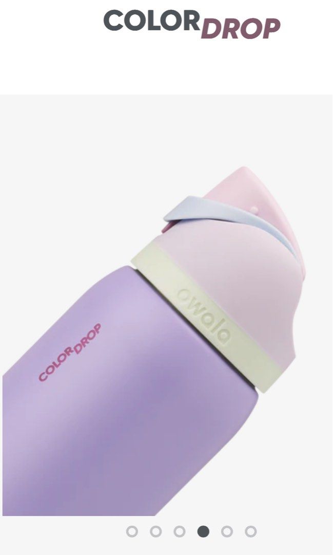 Owala Water Bottle Color Drop Lotsa Lilac 32oz New