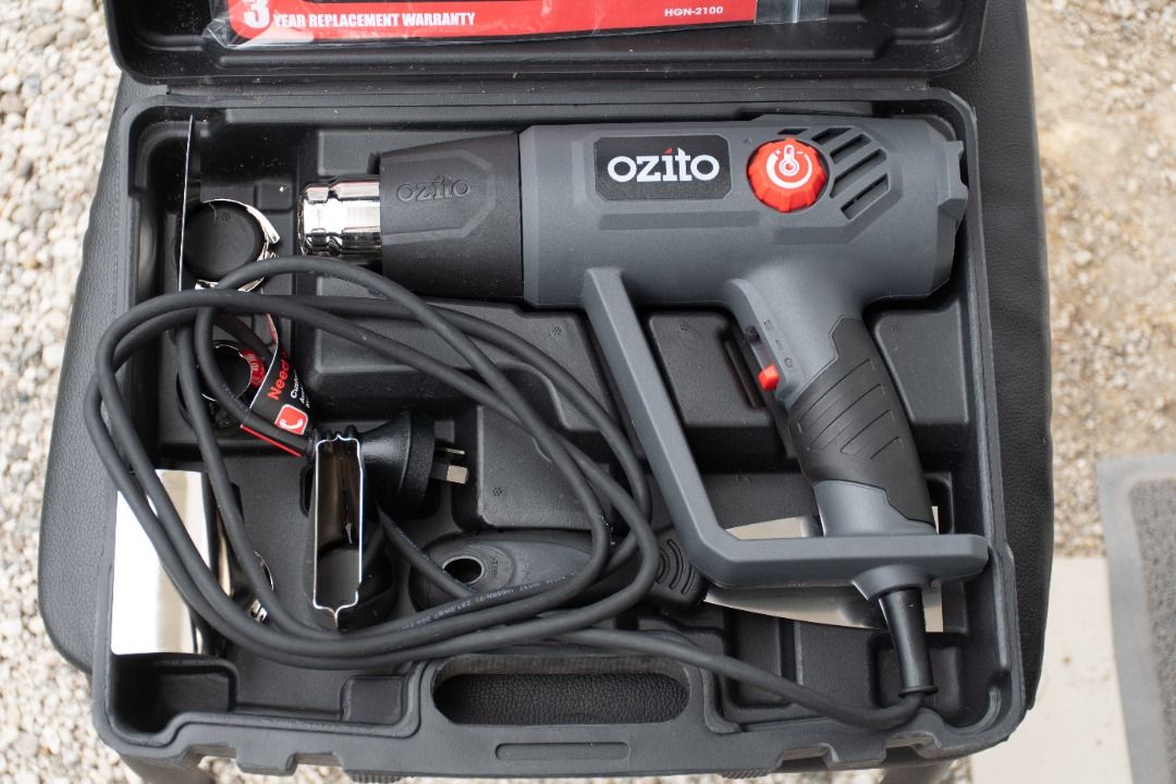 Ozito 2000W Variable Temperature Heat Gun, Commercial & Industrial, Construction Tools