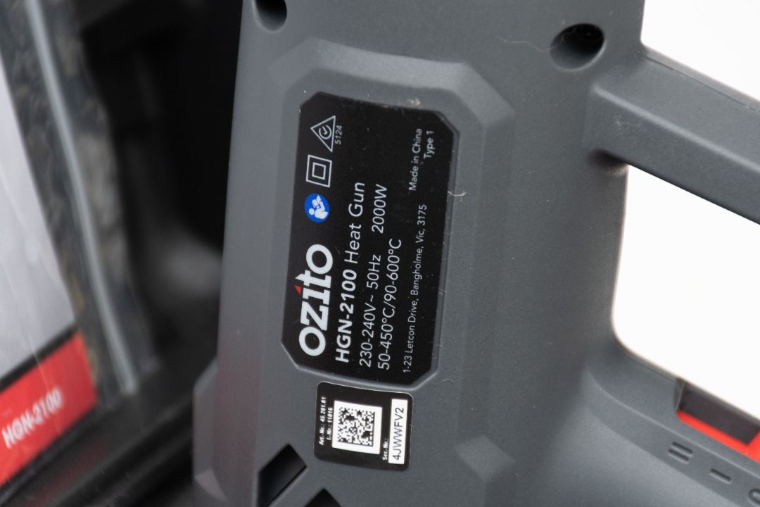 Ozito 2000W Variable Temperature Heat Gun, Commercial & Industrial