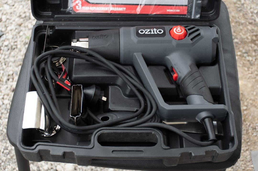 Ozito 2000W Variable Temperature Heat Gun, Commercial & Industrial, Construction Tools