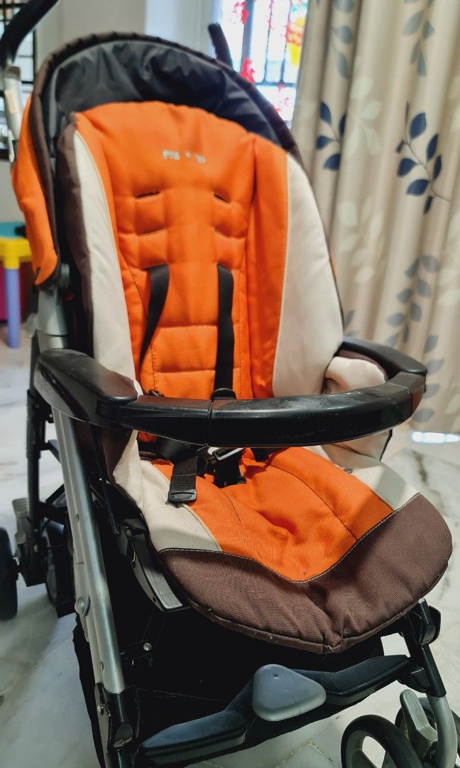 PEG PEREGO Pliko P3 Primo Viaggio Tri Fix Travel System GOOD