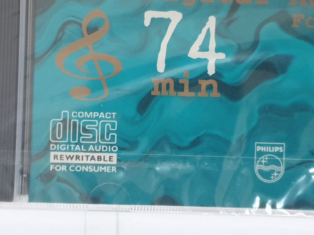 Philips cdrw 74 minutes, Computers & Tech, Parts & Accessories, Hard