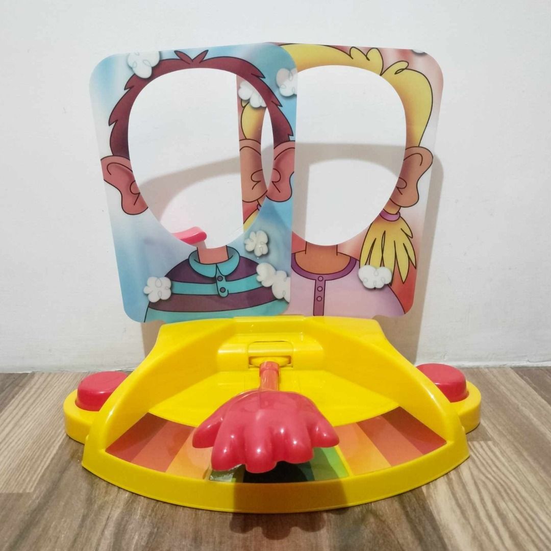 PIE FACE SHOWDOWN (Category: Kids Toys) located in Antipolo. Submitted by serjyms (Listing ID 1256407388, Image 3). Description: PIE FACE SHOWDOWN Selling Price: Php250 Condition: Good condition (with one chin rest left) Location: Antipolo City, Rizal Mode of Payment: Gcash Mode of Delivery: LBC/Lalamove/Gogo Xpress For inquiries, feel free to message me. Thank you po :)).
